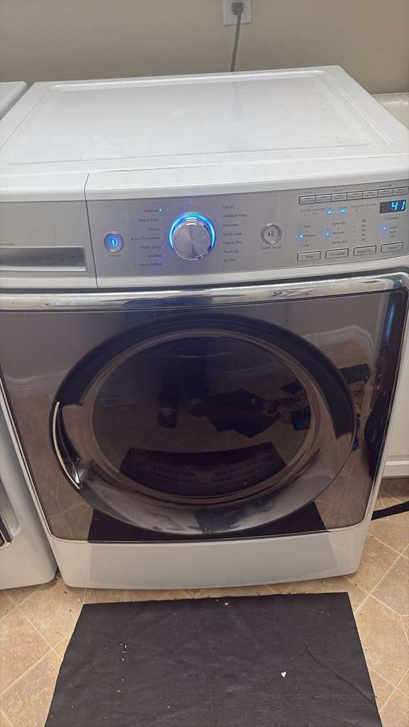 Dryer repair completed and running again